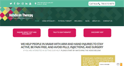 Desktop Screenshot of handsots.com